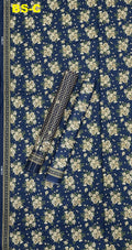 Bin Saeed Cotton 3-piece printed suit