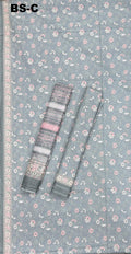 Bin Saeed Cotton 3-piece printed suit