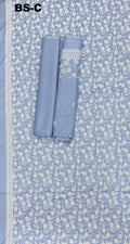 Bin Saeed Cotton 3-piece printed suit
