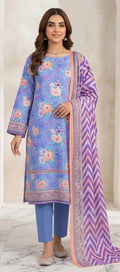 Riwayat 3-Pc Printed Luxury Dobby Viscose