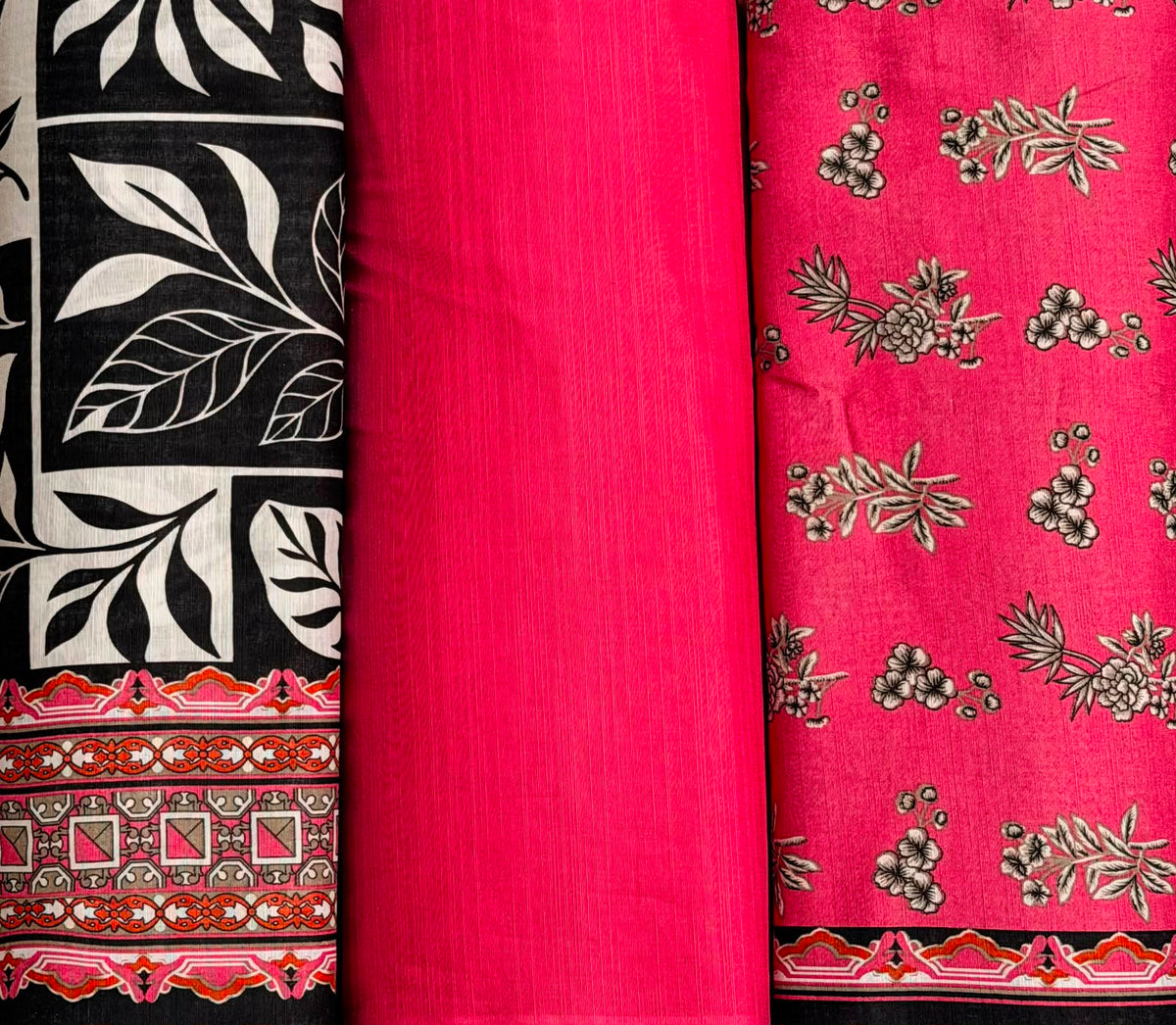 Regalia 3-pc Luxury  Printed Khaddar