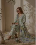 Mehak By Meco Textile Dobby Viscose Luxury Printed 3-Pc Suit