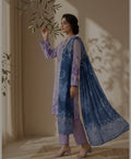 Mehak By Meco Textile Luxury Dobby Viscose 3-Pc Suit