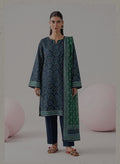 Nishat Luxury 3-Pc Printed Suit