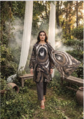 Regalia Premium Luxury Printed Khaddar 3-Pc Suit
