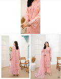 Ella by Rujhan - Premium Embroidered Lawn 3PC