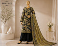 Riwayat 3-pc printed luxury dobby viscose