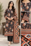 Regalia 3-Pc Luxury Printed Khaddar
