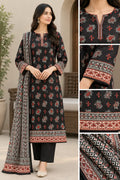 Regalia 3-Pc Luxury Printed Khaddar