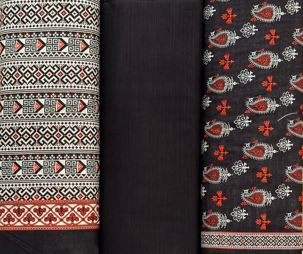 Regalia 3-Pc Luxury Printed Khaddar