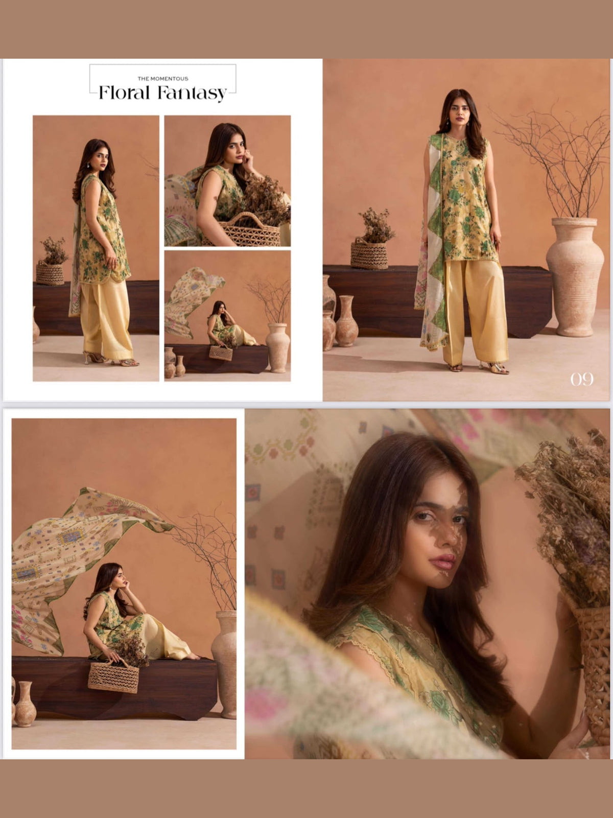 Gul Jee Printed Lawn Collection – 3 Piece