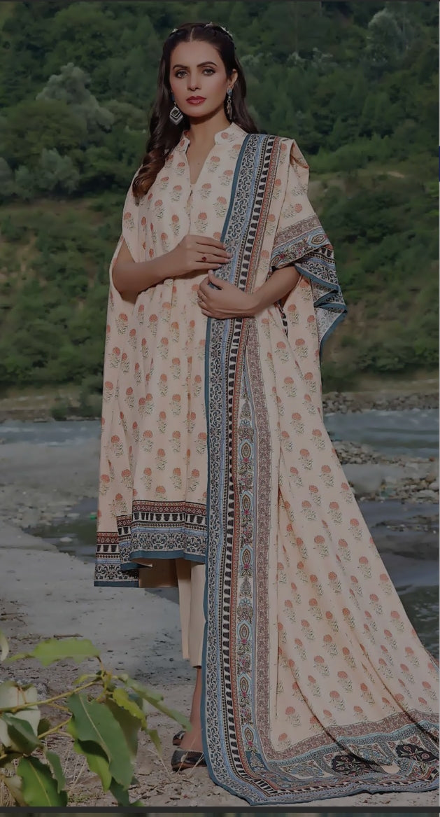Gul Ahmed Premium Printed Khaddar Collection 2026 - 3 Piece*