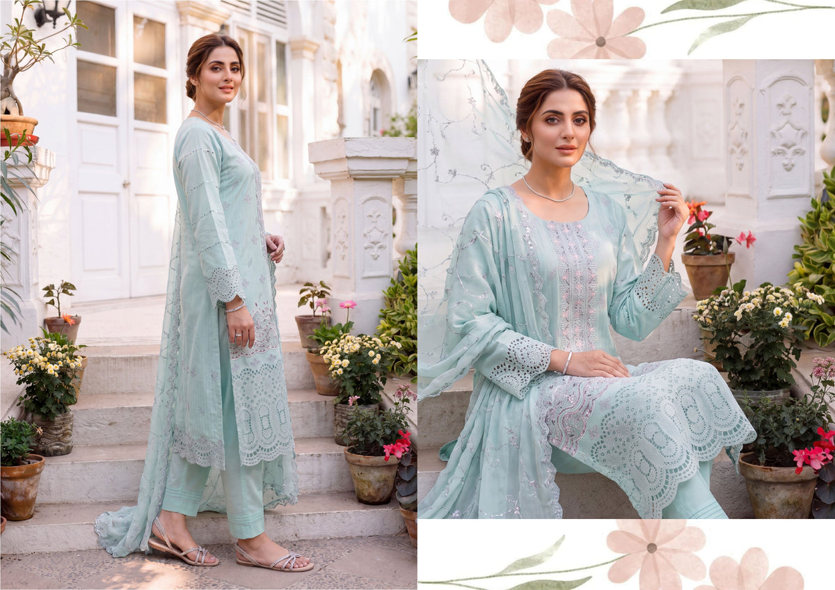 Wijdan-Kavya Gold Luxury Embroidery collection