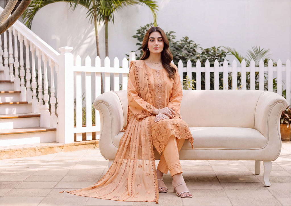 Wijdan-Kavya Gold Luxury Embroidery collection