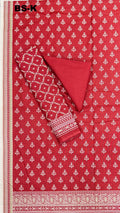 Bin saeed khaddar 3pc printed suit