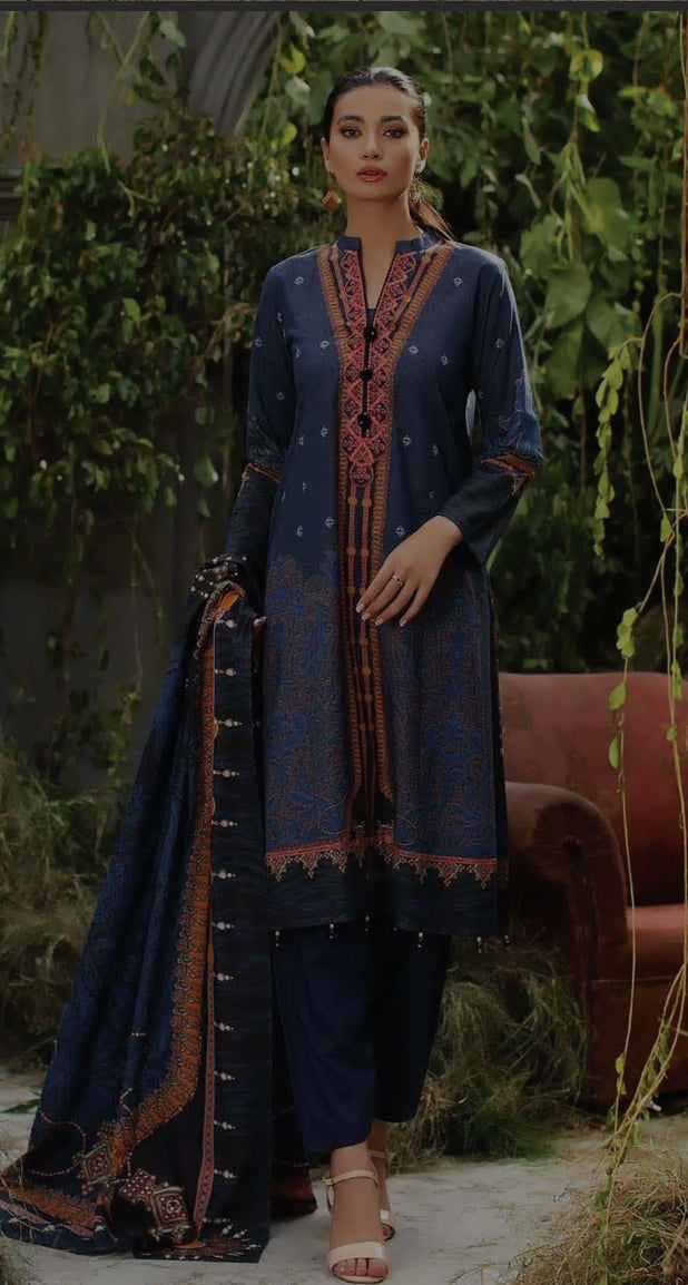 Gul Ahmed Premium Printed Khaddar Collection 2026 - 3 Piece*