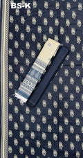Bin saeed khaddar 3pc printed suit