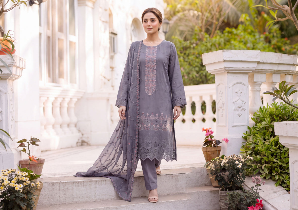 Wijdan-Kavya Gold Luxury Embroidery collection