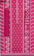 Bin saeed khaddar 3pc printed suit