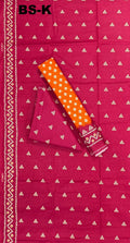 Bin saeed khaddar 3pc printed suit