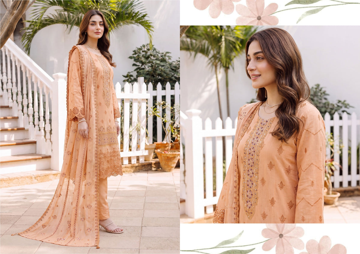 Wijdan-Kavya Gold Luxury Embroidery collection