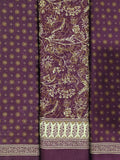 Bin saeed khaddar 3pc printed suit