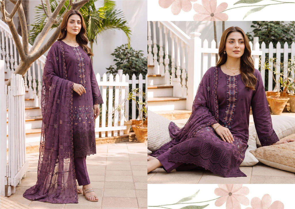 Wijdan-Kavya Gold Luxury Embroidery collection