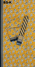 Bin saeed khaddar 3pc printed suit