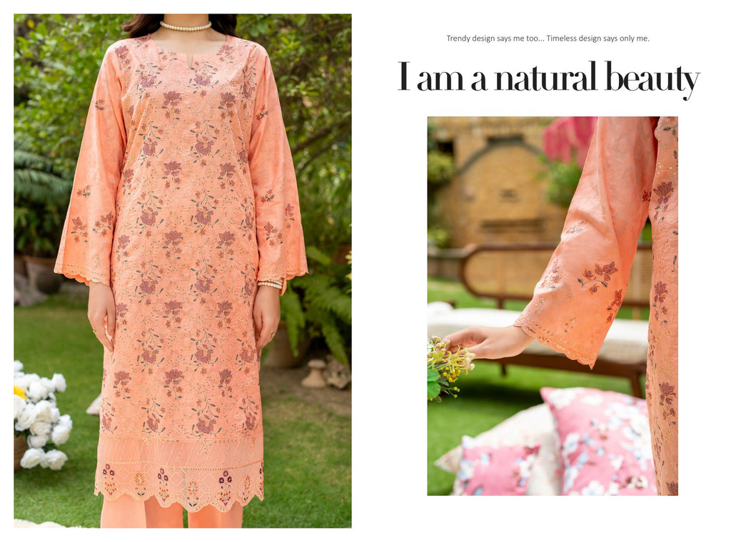 Rujhan Haseen premium Luxury Embroidery jacquard 3pc suit