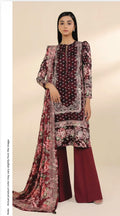 Sapphire intermix 26 unstitched 3 piece Exclusive viscouse