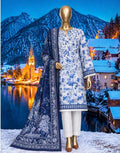 Sana Safina Khaddar collection 3. PC printed suit