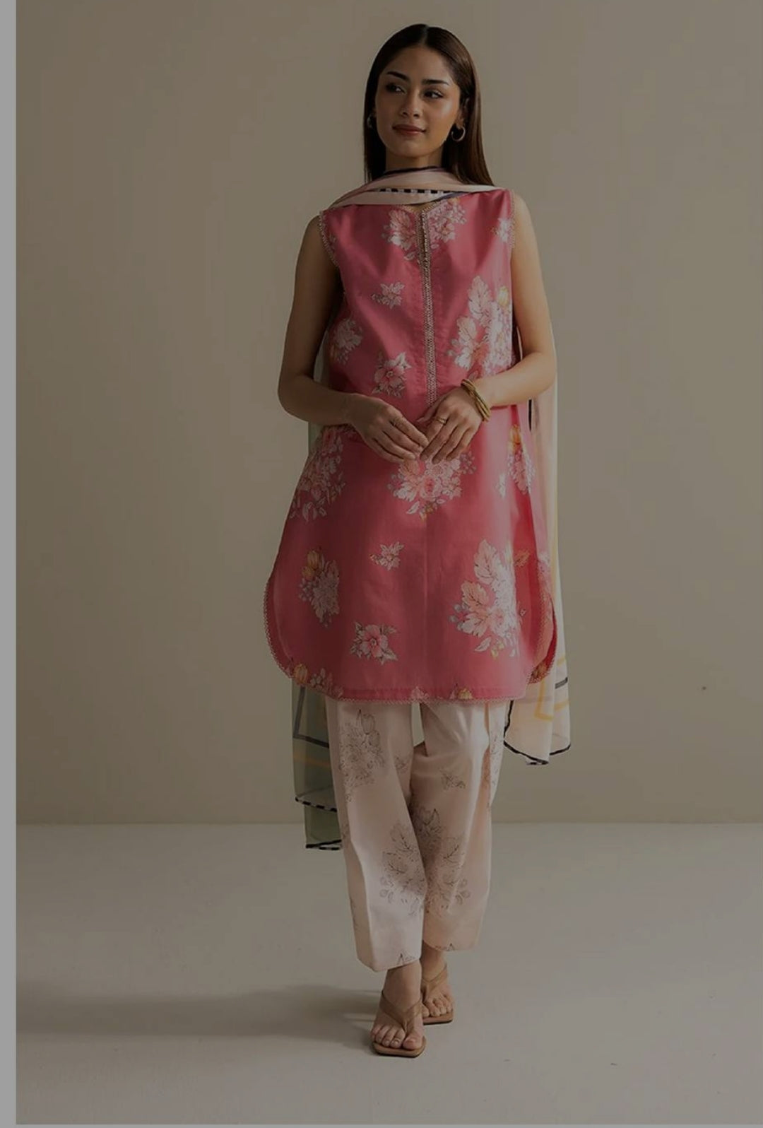 Coco by Zara shahjahan lawn 3 PC suit